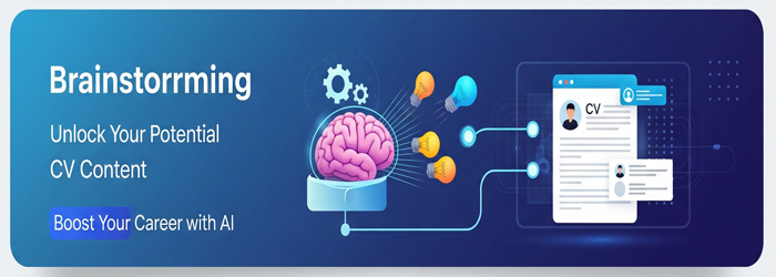 AI for brainstorming CV content